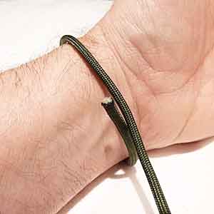 paracord bracelet length