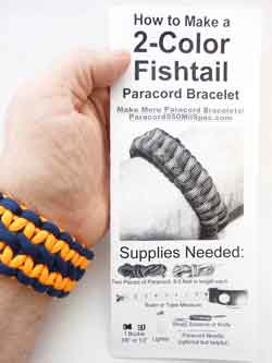 paracord survival bracelet instructions